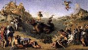 Piero di Cosimo Perseus Frees Andromeda oil painting artist